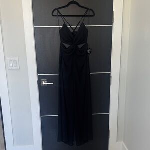 Miss Avenue Black Jumpsuit